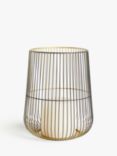 John Lewis Cage Lantern Candle Holder, Medium