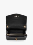 Mulberry Small Darley Small Classic Grain Leather Clutch Bag, Black