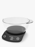 Salter Electronic Digital Kitchen Scale & 1.8L Bowl, 5kg