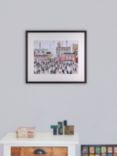 LS Lowry - Going To Work 1959 Framed Print & Mount, 62.3 x 80.2cm