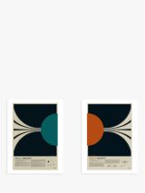 Justin Van Genderen - General Relativity/Special Relativity Unframed Prints, Set of 2, 40 x 30cm