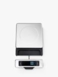 OXO Good Grips Stainless Steel Digital Kitchen Scale with Pull-Out Display, Silver, 5kg