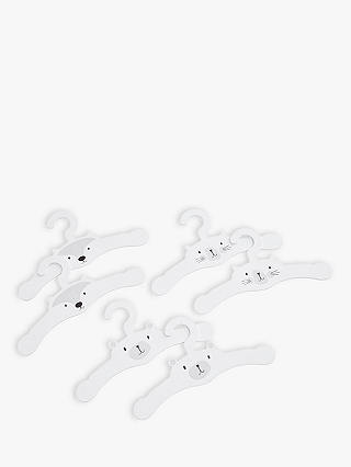 Great Little Trading Co Animal Children's Clothes Hangers, Set of 6