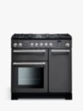 Rangemaster Longstock 90cm Dual Fuel Range Cooker, Slate