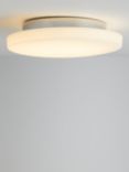 John Lewis Moonbeam LED Flush Bathroom Ceiling Light, White