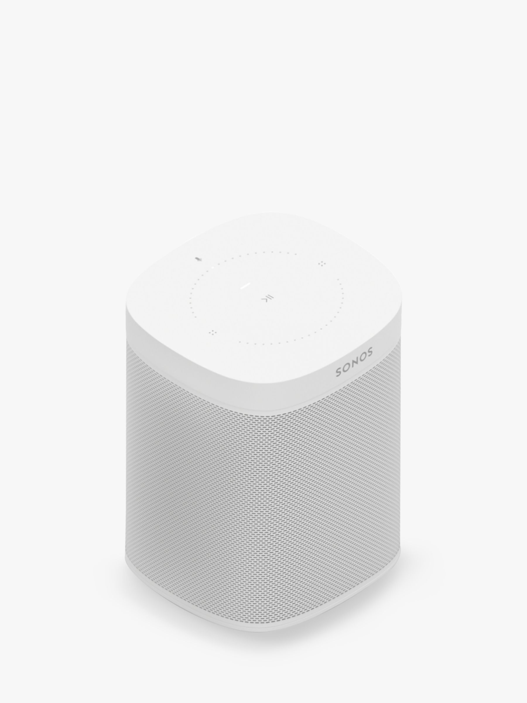 Fisker Fremmed bælte Sonos One (Gen 2) Smart Speaker with Voice Control, White