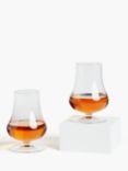 John Lewis Connoisseur Whisky Glasses, Set of 2, 230ml, Clear