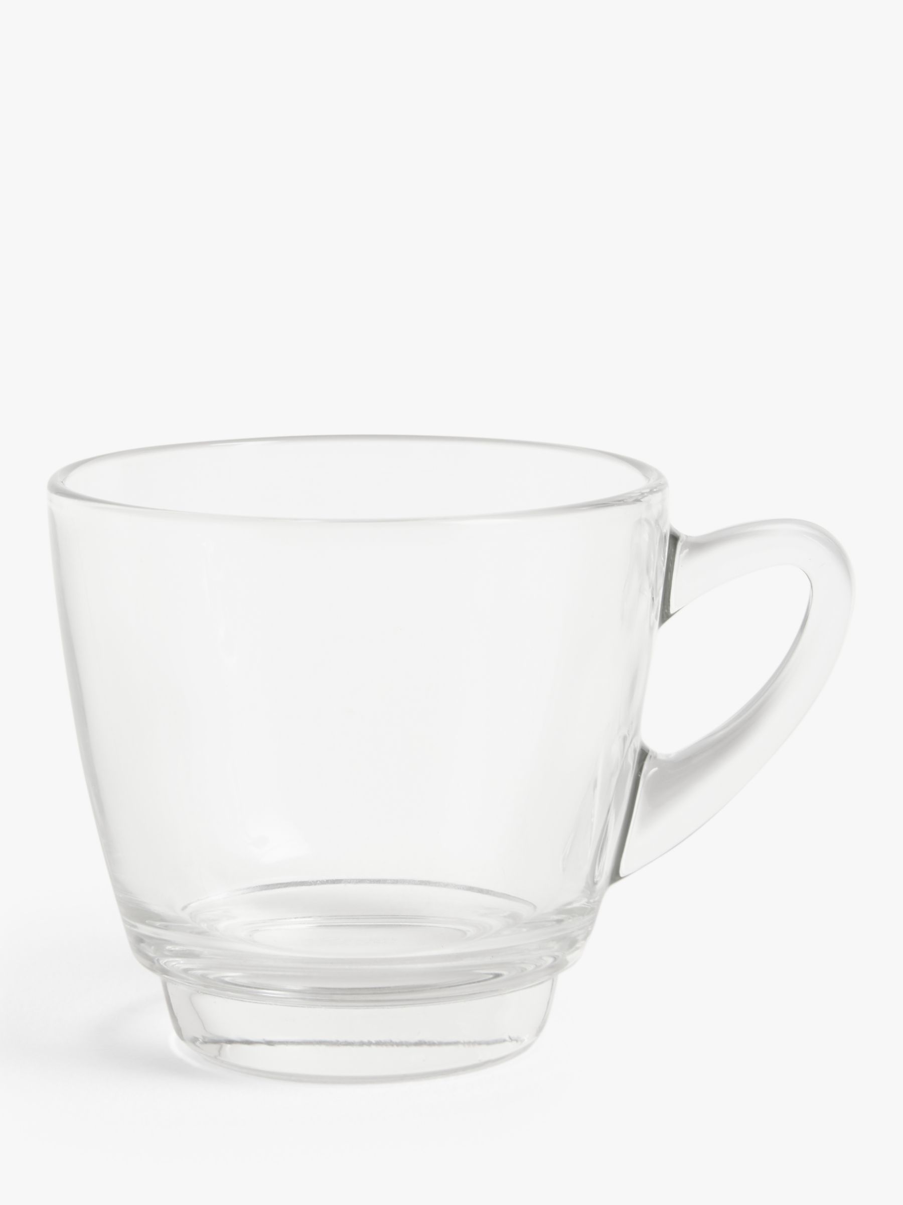 John Lewis ANYDAY Coffee Connoisseur Glass Americano Cups, Set Of 2, 320ml, Clear