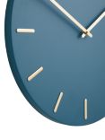 John Lewis Arne Brass Dial Analogue Wall Clock, 45cm