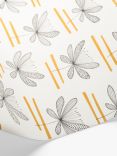 MissPrint Water Lily Wallpaper, Pomelo 1296