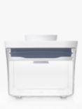 OXO POP Square Small Kitchen Storage Container, 400ml, Clear
