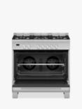 Fisher & Paykel OR90SCG4 Dual Fuel Range Cooker, A Energy Rating, Black