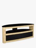 AVF Affinity Premium Burghley 1250 TV Stand For TVs Up To 65", Whitewashed Oak