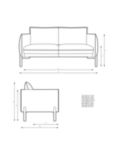 John Lewis Pillow Medium 2 Seater Sofa