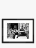 Audrey Hepburn - Shopping at Tiffany's Framed Print & Mount, 65 x 85cm