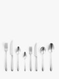 John Lewis Dome Cutlery Set, 44 Piece/6 Place Settings