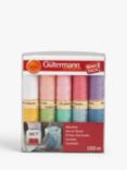 Gütermann creativ Sew All Sewing Thread, 100m, Pack of 10, Pastel Mix