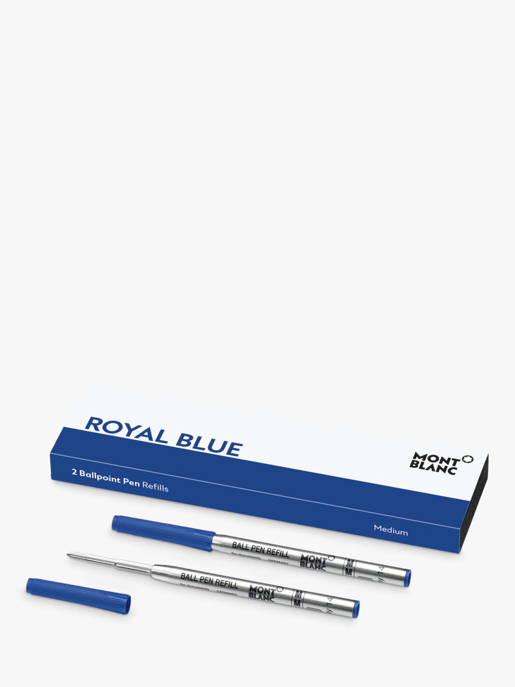 essay luisteraar water Montblanc Ballpoint Pen Refills, Medium, Pack of 2, Blue