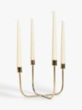 John Lewis Iron 4 Bud Candle Holder