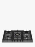 Bertazzoni P755CMODNE Gas Hob, Matt Black