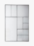 Gallery Direct Ampla Rectangular Mirror, 122 x 81cm, Antique Black