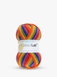 West Yorkshire Spinners ColourLab DK Yarn, 100g, Technicolour