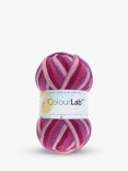 West Yorkshire Spinners ColourLab DK Yarn, 100g, Summer Pinks