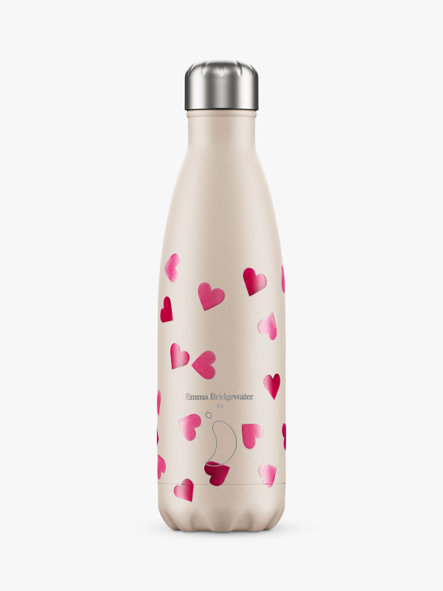 Chilly's Emma Bridgewater Pink Hearts Insulated Leak-Proof Drinks
