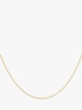 IBB 18ct Gold Belcher Chain Necklace, Gold
