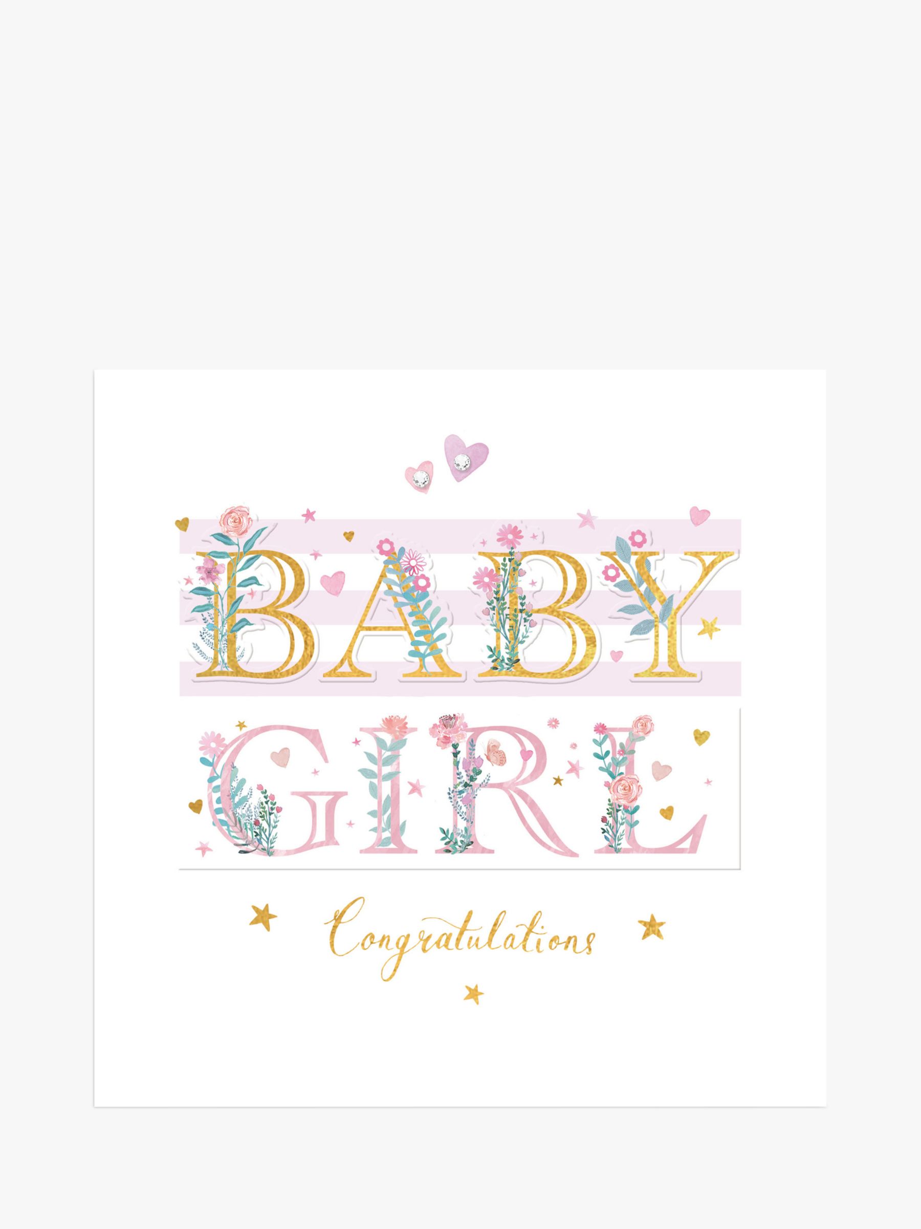 Its a girl! New Baby Card 