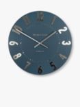 Thomas Kent Mulberry Wall Clock, 50cm, Midnight