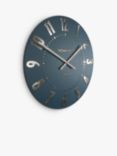 Thomas Kent Mulberry Wall Clock, 50cm, Midnight