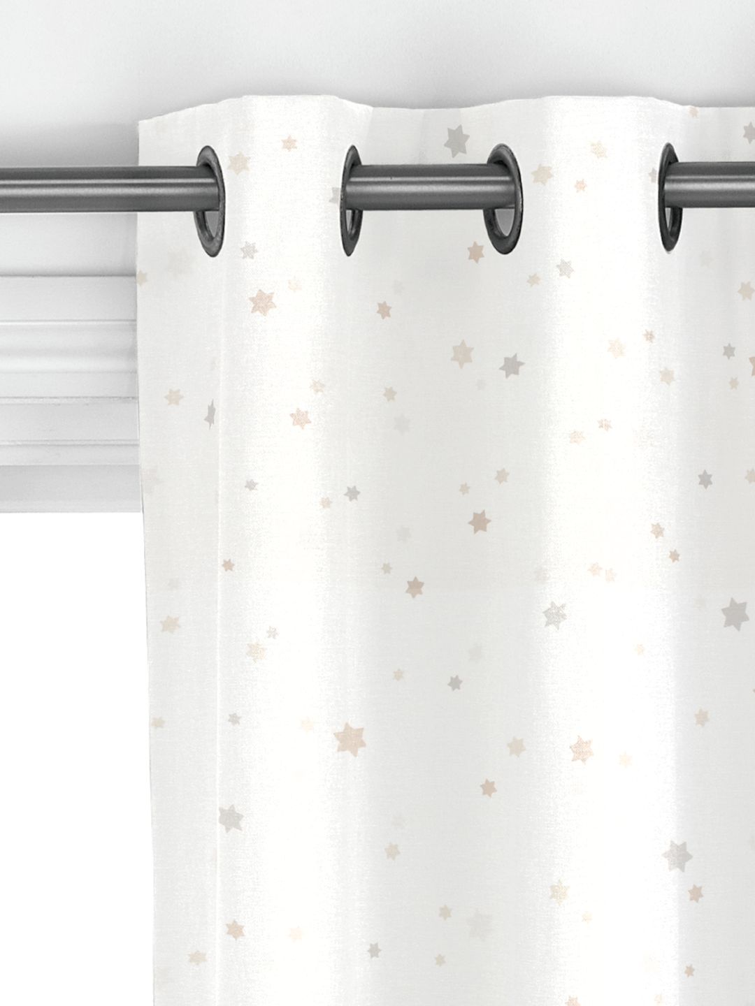 John Lewis Twinkle Twinkle Made to Measure Curtains, Dove