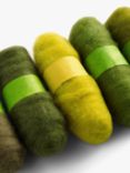 Habico Wool Felting Tops, Pack of 5, 113g, Green