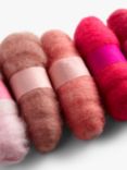 Habico Wool Felting Tops, Pack of 5, 113g, Pink