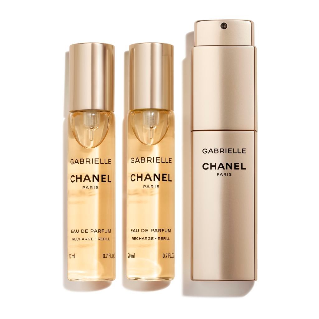 CHANEL Gabrielle CHANEL Eau de Parfum Twist & Spray, 3 x 20ml at John Lewis  & Partners