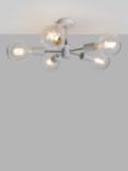 John Lewis ANYDAY Spoke Semi Flush Ceiling Light