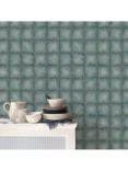 Galerie Metallic Tile Wallpaper