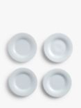John Lewis ANYDAY Dine Rim Side Plates, Set of 4, 18cm, White