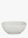 John Lewis ANYDAY Dine Square Cereal Bowls, Set of 4, 15cm, White