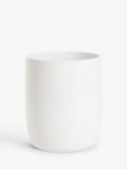 John Lewis White Ceramic Bathroom Bin