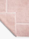 John Lewis Egyptian Cotton Bath Mat, Pale Pink