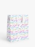 John Lewis Rainbow Splatter Gift Bag