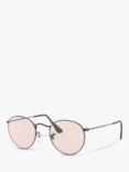 Ray-Ban RB3447 Men's Round Metal Sunglasses