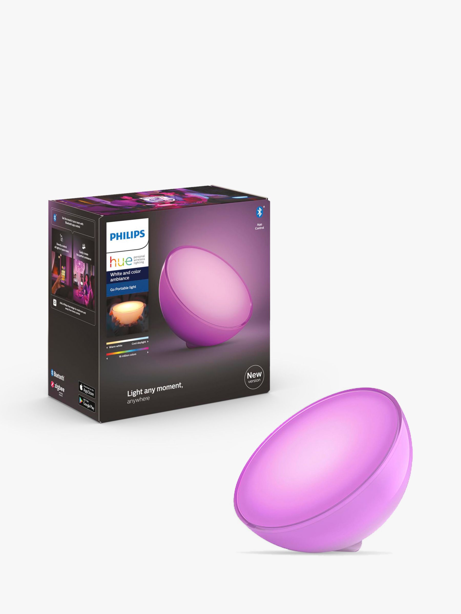 Philips Hue Go Connected Portable Light with Multi