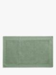 John Lewis Soft and Silky Bath Mat, Olive Green
