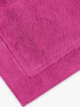 John Lewis Deep Pile Bath Mat, Hibiscus Pink