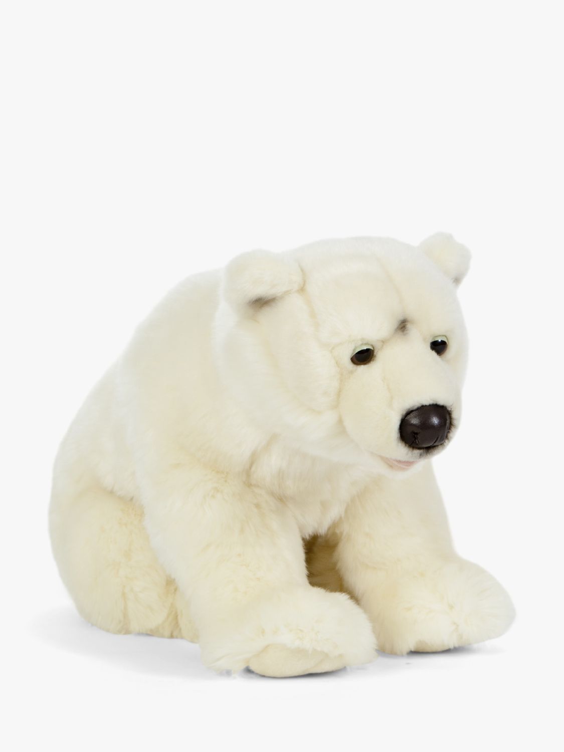 Living Nature Polar Bear Soft Toy, Large