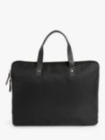 John Lewis Florence 15" Nylon Laptop Bag, Black