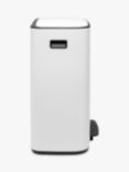 Brabantia Bo Pedal Recycling Bin, 30L & 30L